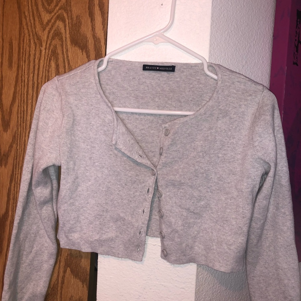 Brandy Melville y2k sweater cardigan